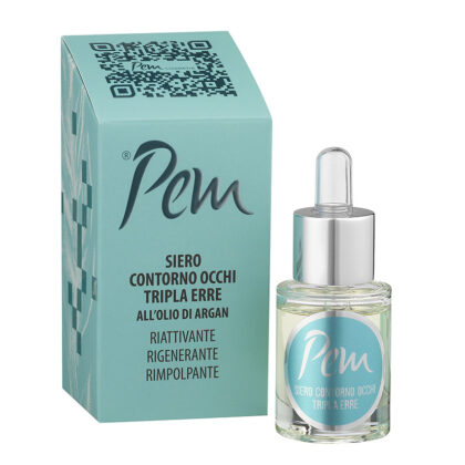 Siero contorno occhi TRIPLA ERRE riattivante, rigenerante e rimpolpante