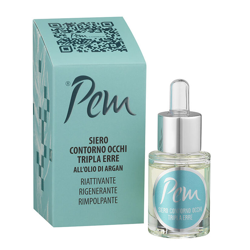 Siero contorno occhi TRIPLA ERRE riattivante, rigenerante e rimpolpante