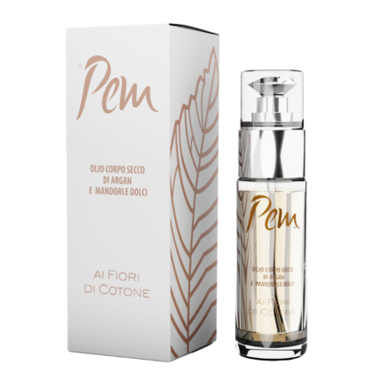 Olio Secco Corpo Argan e Mandorle Dolci ai "Fiori di Cotone