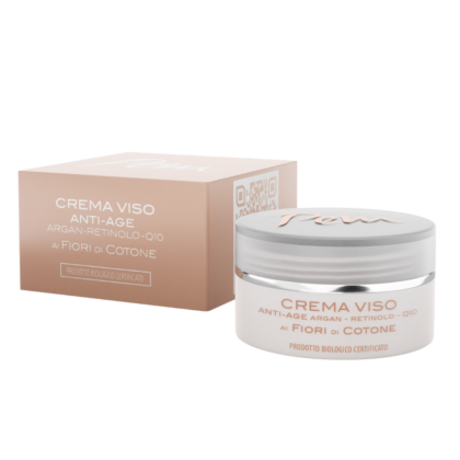 Crema Viso ANTI AGE all’Argan, retinolo e coenzima Q10 (50 ml)