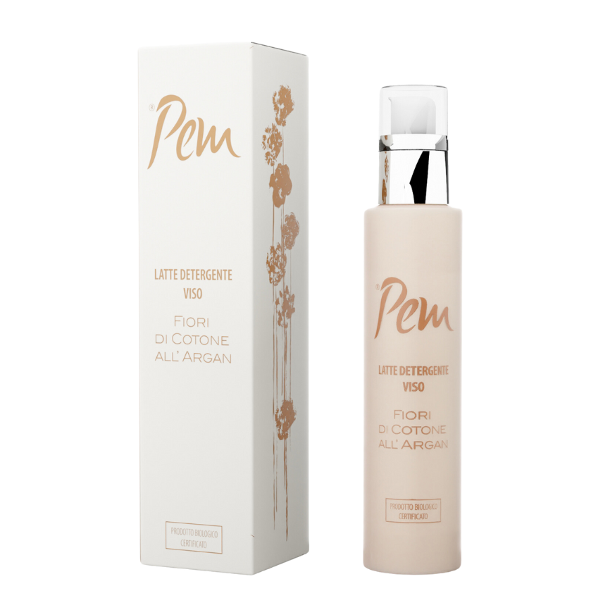 Latte detergente “Fiori di cotone” all’Olio di Argan (200 ml)