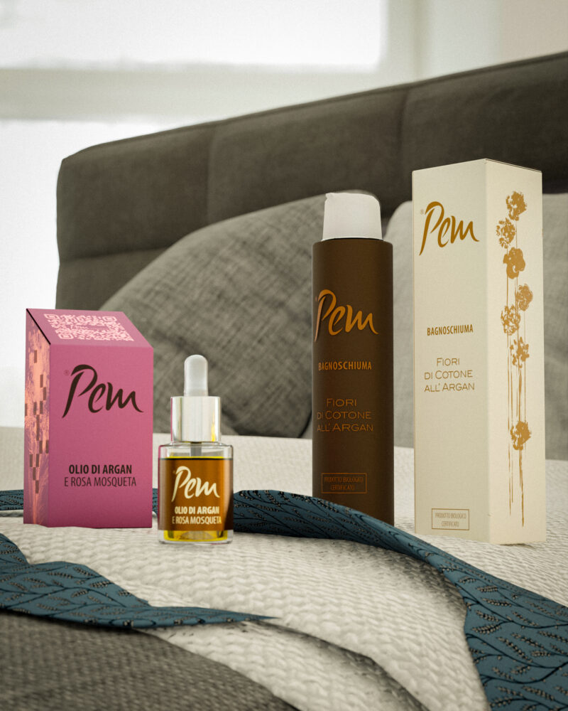 Bagno schiuma all'Olio di Argan e Rosa Mosqueta biologici e naturali per la Festa del papà