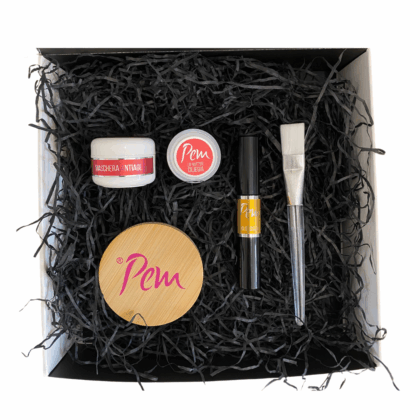 Maschera Anti Age con Lip Butter alla Ciliegia e Olio Ciglia all'Argan