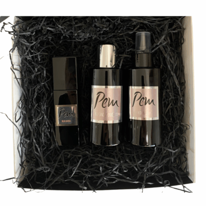 Bagno Doccia all'Argan e Avena con Crema per barba e Deo Spray effetto fresco