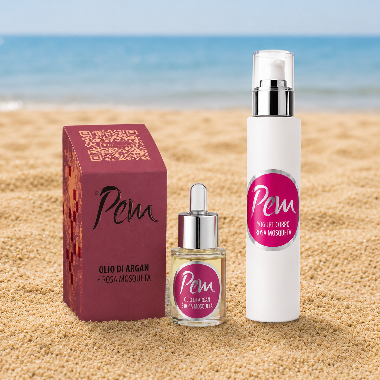summer little routine argan e rosa mosqueta e yogurt corpo